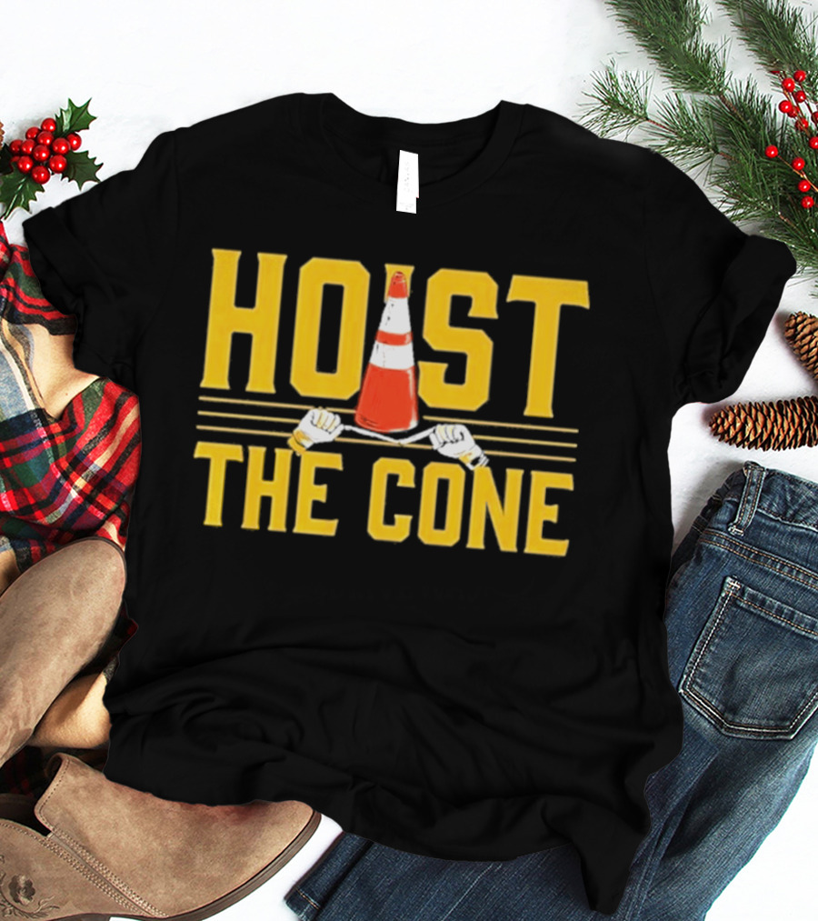 Pittsburgh Hoist The Cone Baseball Meme T-Shirt