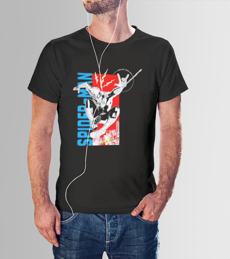 Spider Man Web Slinging Marvel Universe Brand New Day T-Shirt