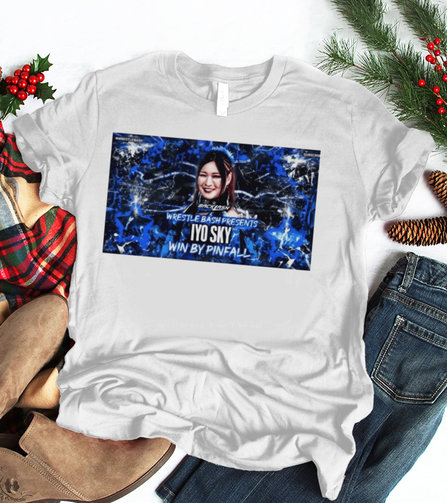 Backlash Tampa Wrestle Bash Presents Iyo Sky Win By Pinfall T-Shirt