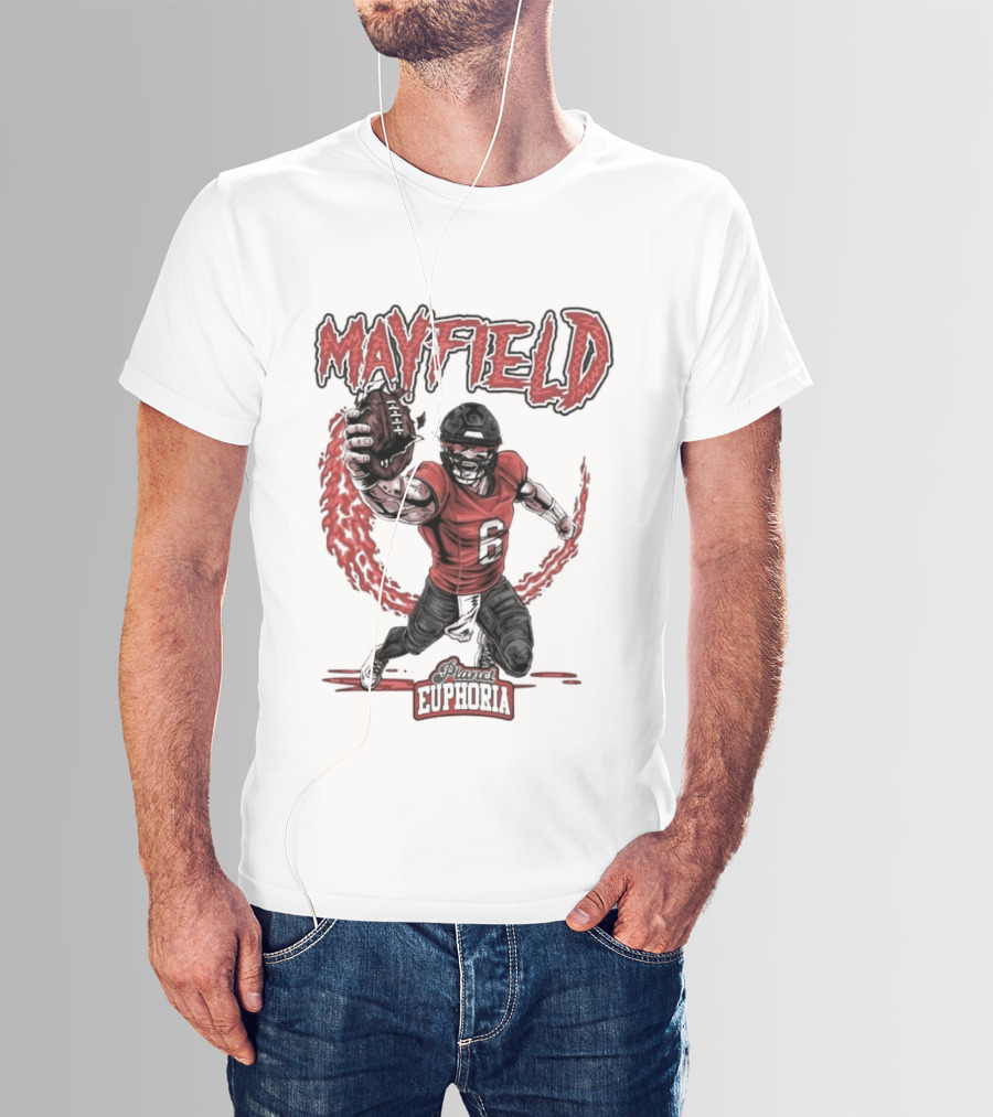 Mayfield Oklahoma Fire Cannon Football T-Shirt