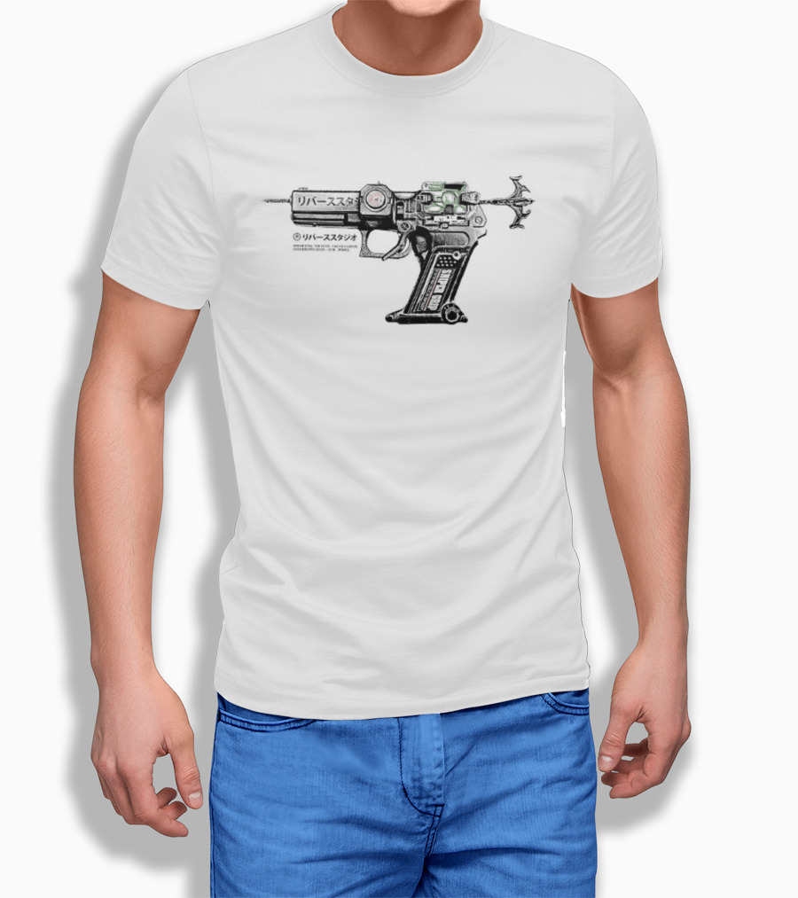 Boxy Beyglock Sniper Grip Laser Gun T-Shirt
