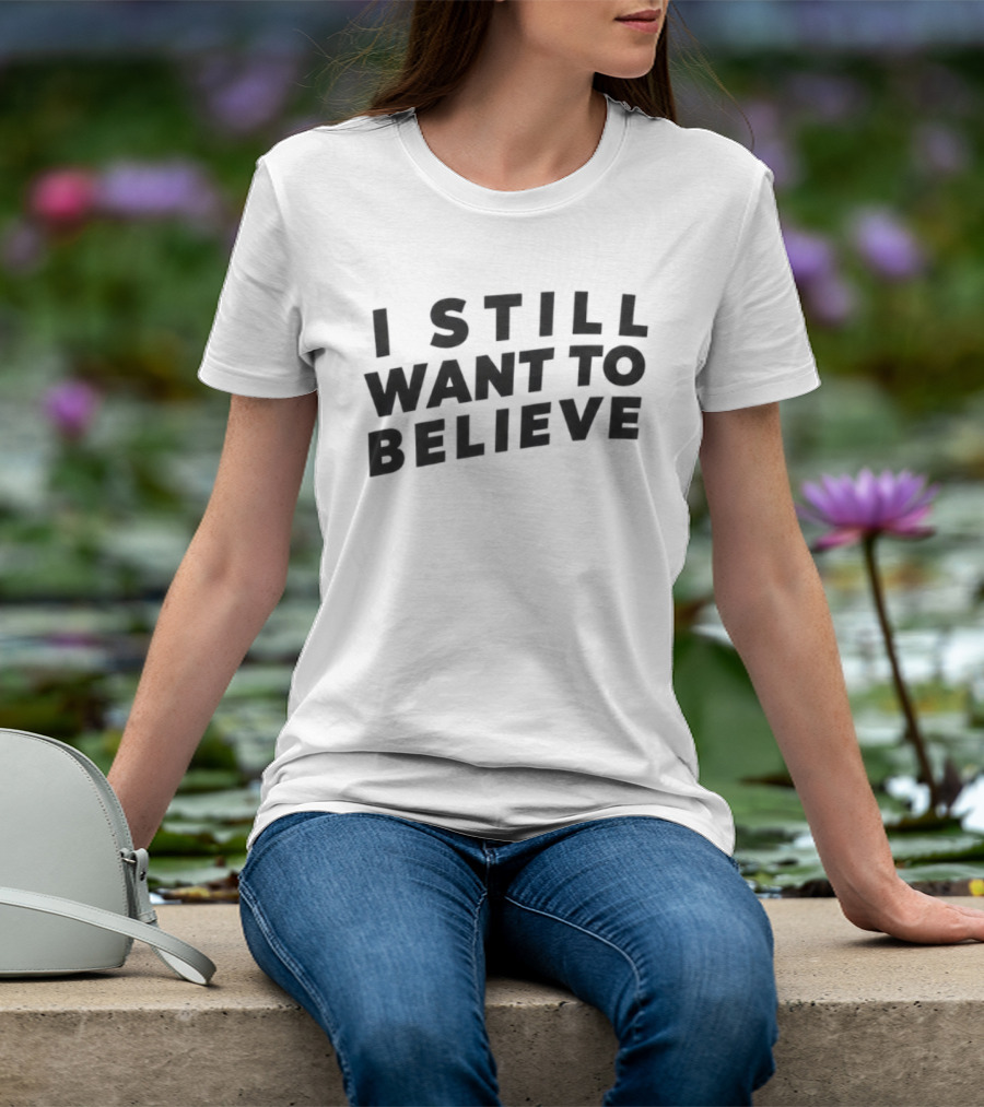 I Still Want To Believe UFO Mystery T-Shirt