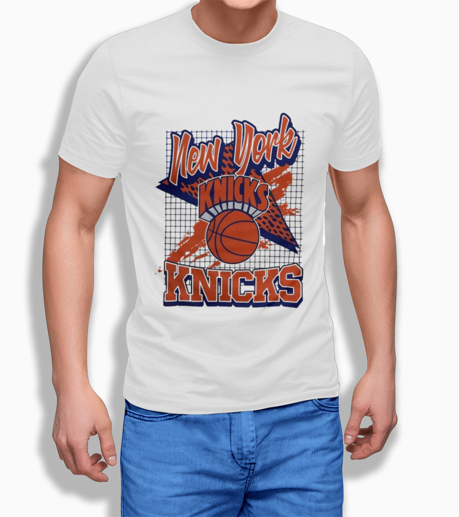 New York Knicks Hardwood Classics Vintage Basketball T-Shirt