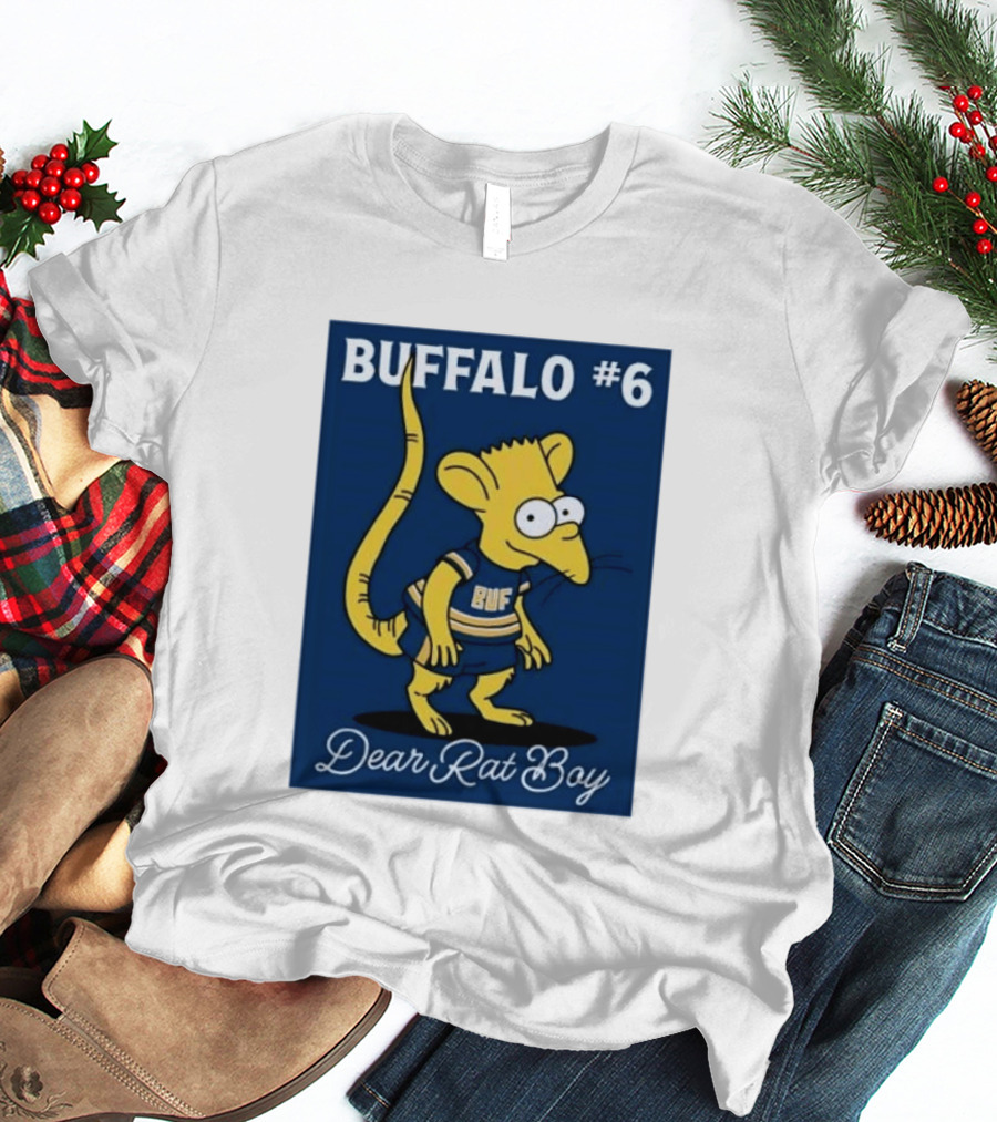 Buffalo #6 Dear Rat Boy BUF Jersey T-Shirt