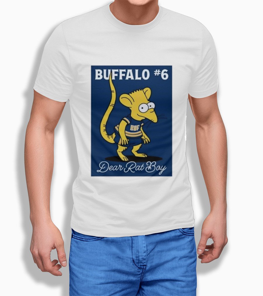 Buffalo #6 Dear Rat Boy BUF Jersey T-Shirt