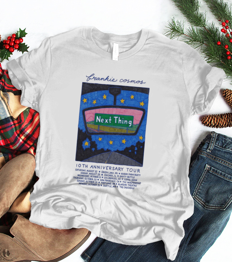 Frankie Cosmos World Tour Next Thing 2026 T-Shirt