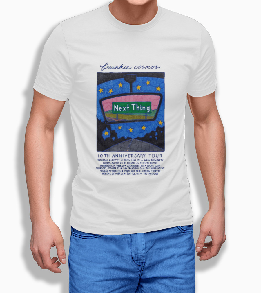 Frankie Cosmos World Tour Next Thing 2026 T-Shirt