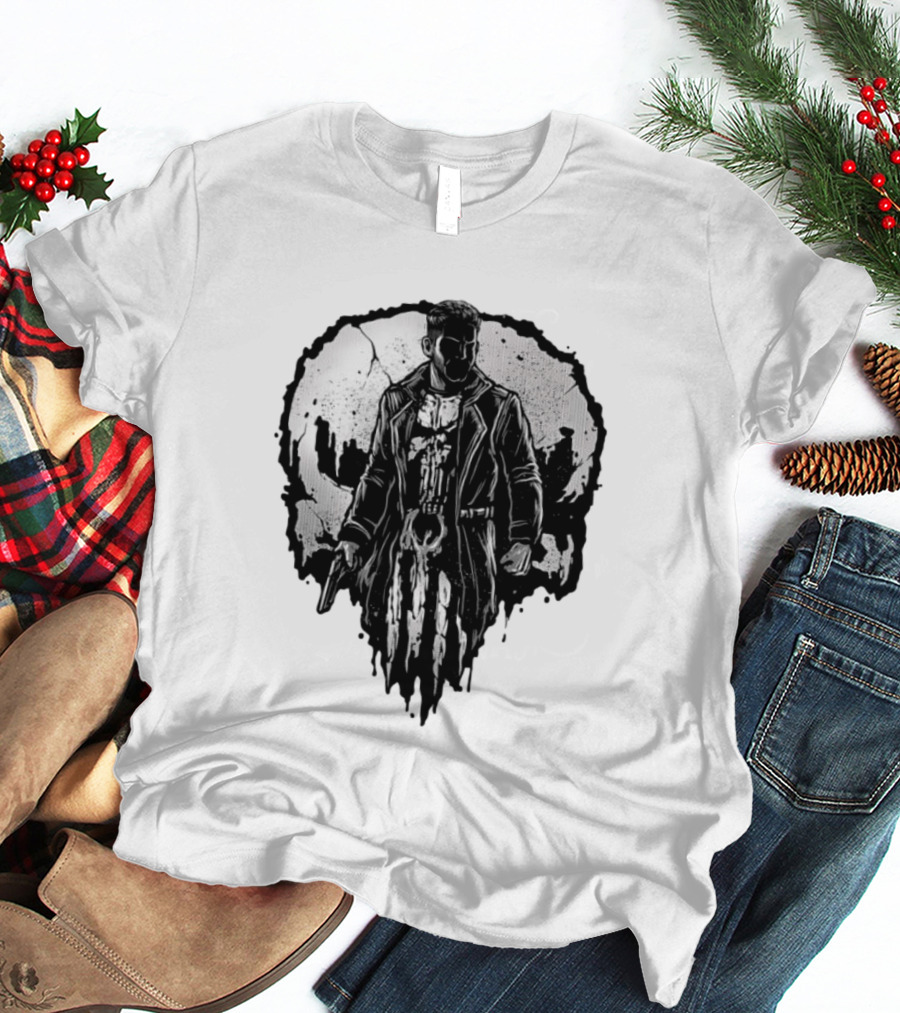 He Who Punishes Skull Emblem Marvel Comics T-Shirt