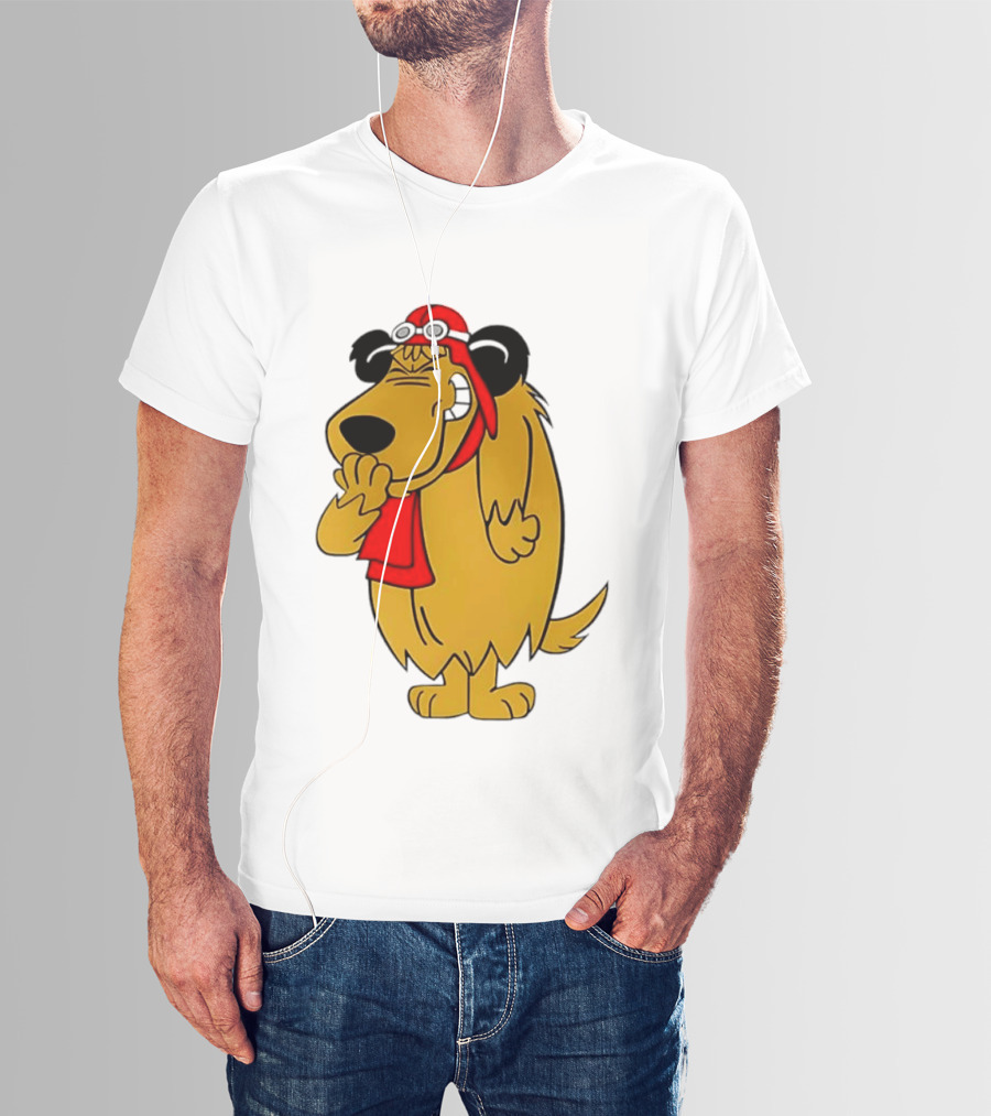 Muttley Dog Wacky Races Cartoon T-Shirt