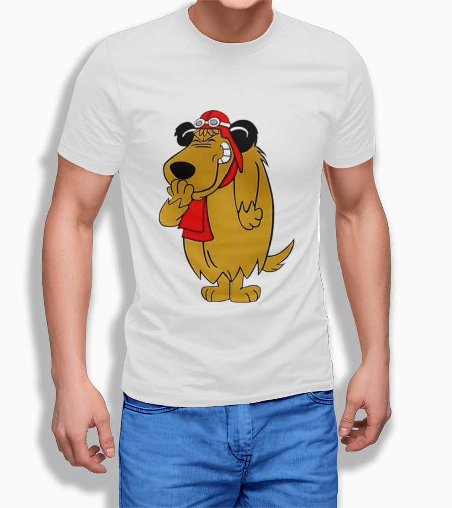 Muttley Dog Wacky Races Cartoon T-Shirt