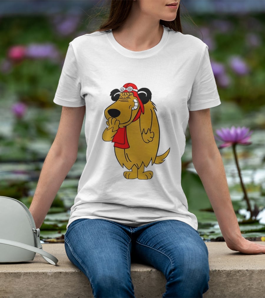 Muttley Dog Wacky Races Cartoon T-Shirt