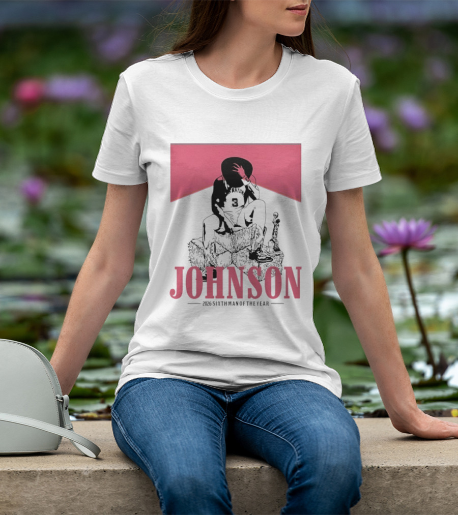 Keldon Johnson San Antonio Spurs 2026 Sixth Man Of The Year Johnson T-Shirt