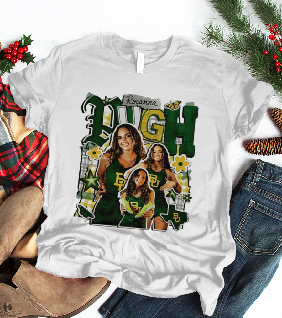 Rosanna Pugh Baylor Track And Field Team Collage T-Shirt