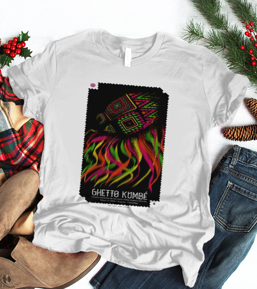 Ghetto Kumbé Centro Nacional De Las Artes Delia Zapata Olivella Bogotá Colombia Mayo 15 2026 T-Shirt