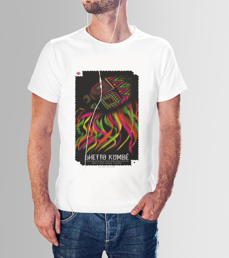 Ghetto Kumbé Centro Nacional De Las Artes Delia Zapata Olivella Bogotá Colombia Mayo 15 2026 T-Shirt