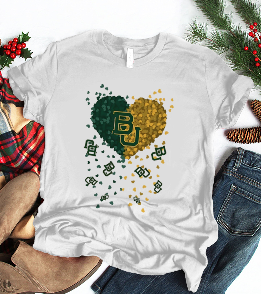 Heart Of Baylor Bears BU Football 2026 T-Shirt