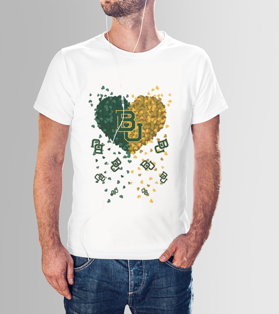 Heart Of Baylor Bears BU Football 2026 T-Shirt