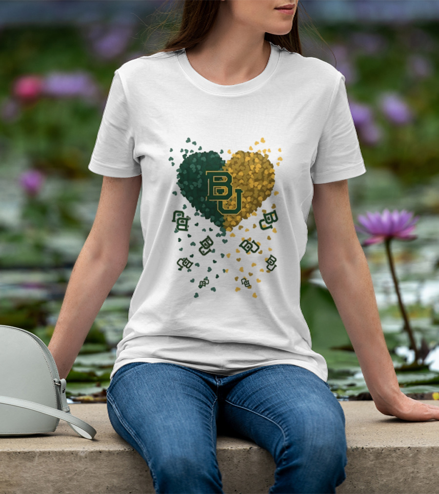 Heart Of Baylor Bears BU Football 2026 T-Shirt