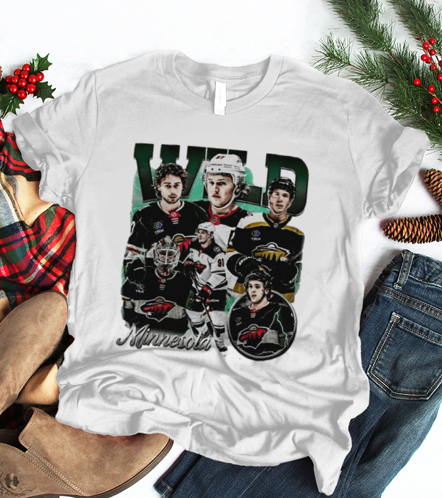 Minnesota Wild Hockey Team Players T-Shirt