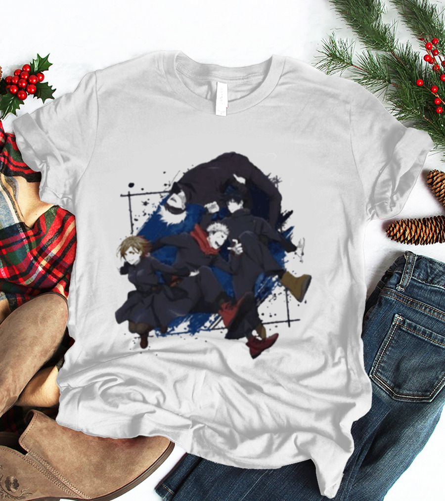 Jujutsu Kaisen Characters Dynamic Illustration 2026 Concert T-Shirt