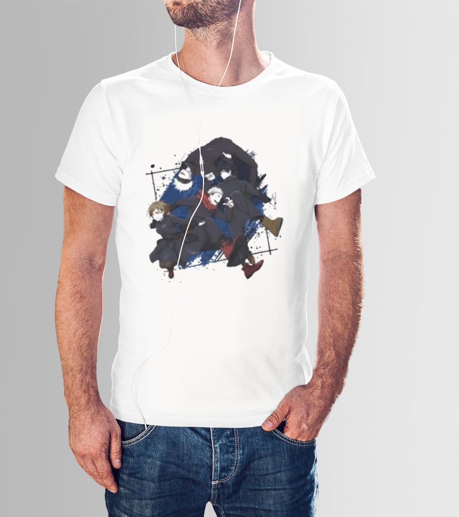Jujutsu Kaisen Characters Dynamic Illustration 2026 Concert T-Shirt