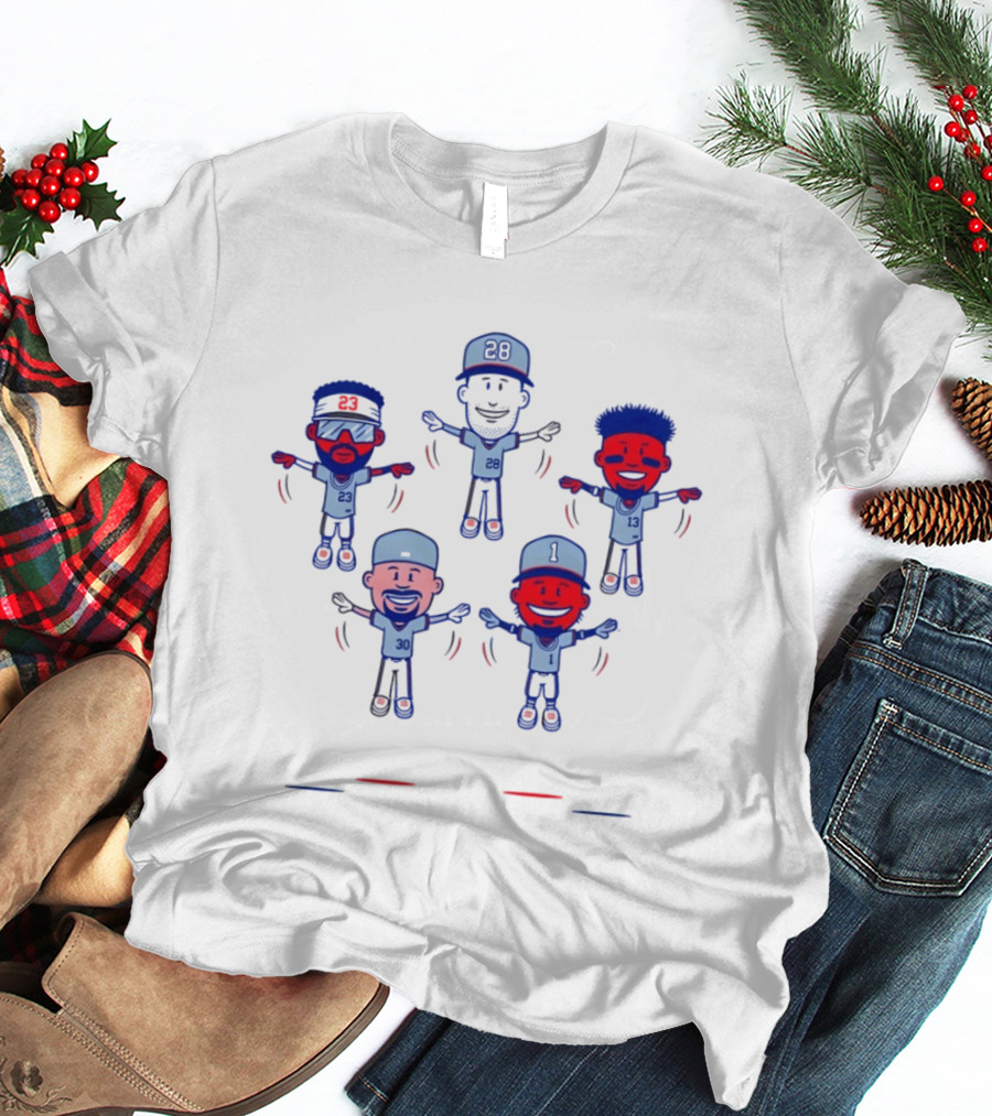 Keep Flying Atlanta Baseball Matt Olson Drake Baldwin Michael Harris II Cartoon Characters T-Shirt