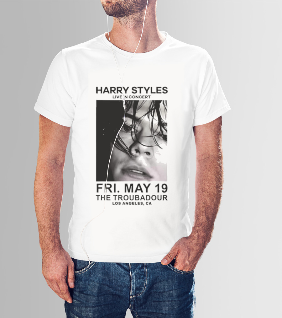 Harry Styles Live In Concert Fri May 19 The Troubadour Los Angeles 2026 T-Shirt