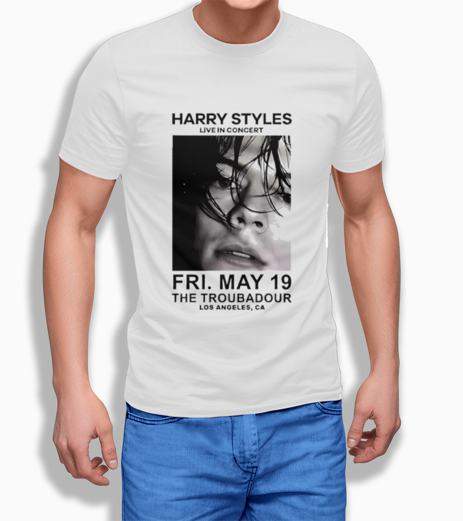 Harry Styles Live In Concert Fri May 19 The Troubadour Los Angeles 2026 T-Shirt