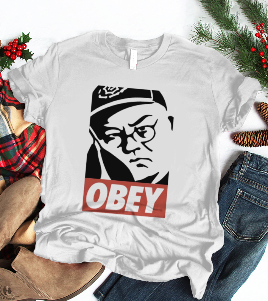 Obey Giant Face Shepard Fairey Street T-Shirt