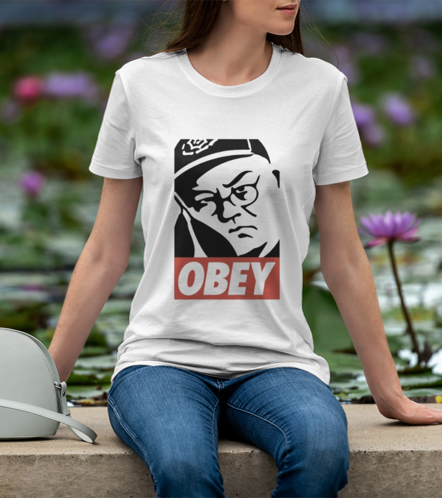 Obey Giant Face Shepard Fairey Street T-Shirt