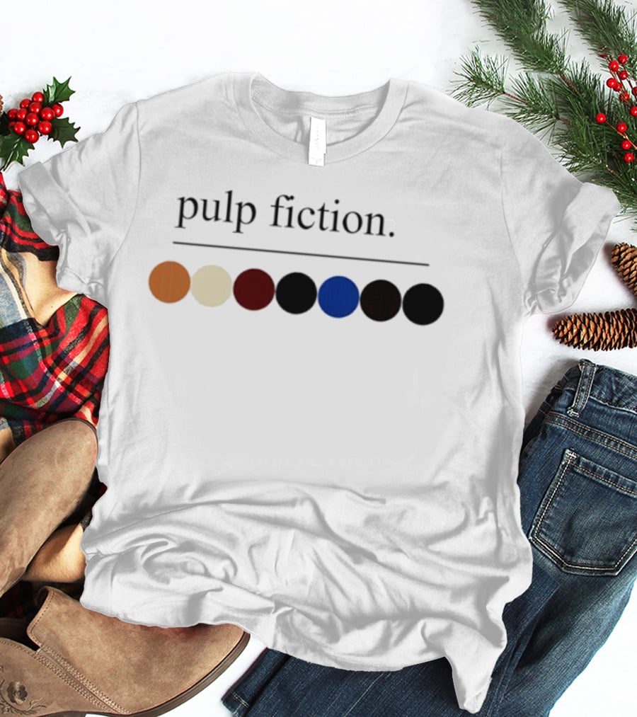 Pulp Fiction Colored Circles T-Shirt