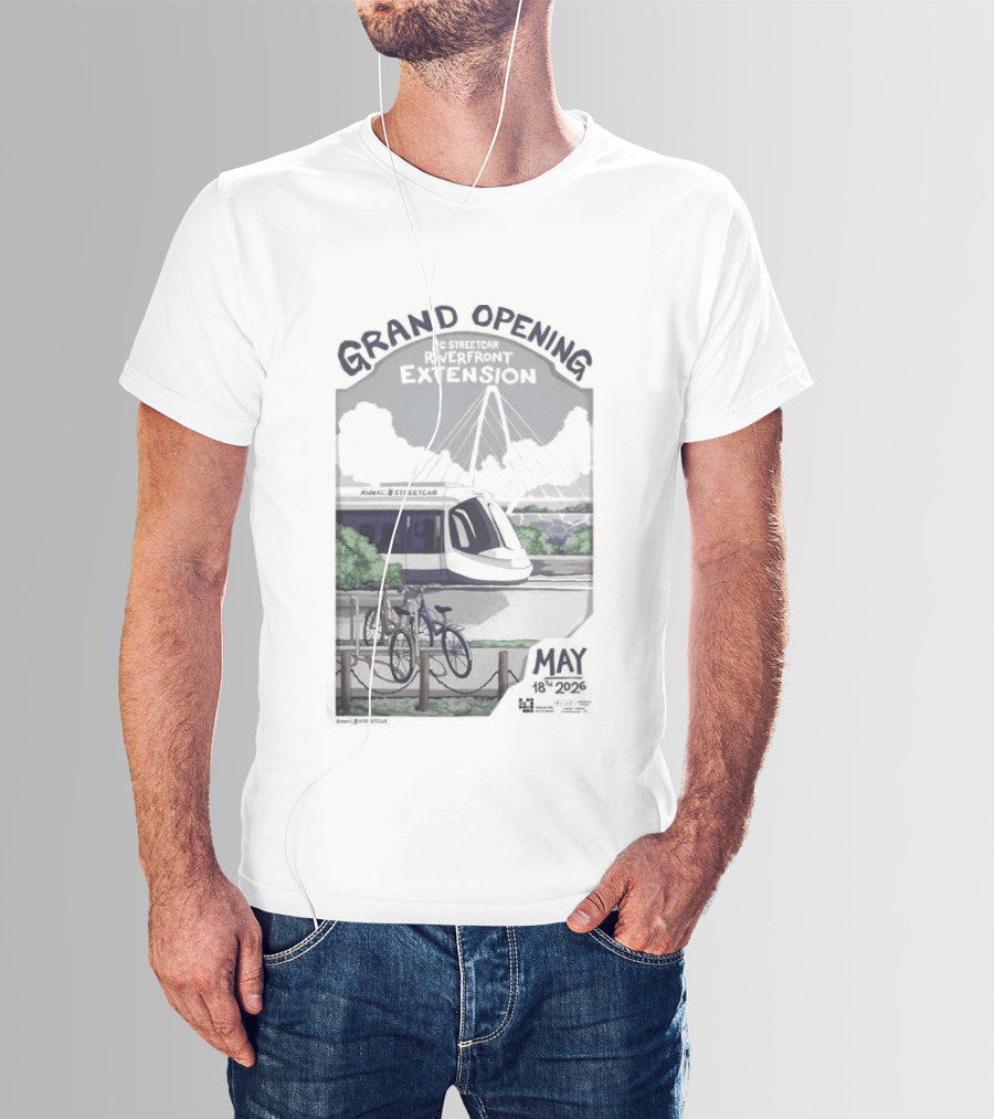 Grand Opening Ceremony Kansas City Institute Riverfront Extension May 18 2026 T-Shirt