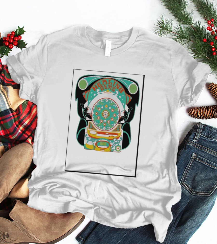 Healing Gems Fall Tour 2026 Psychedelic T-Shirt