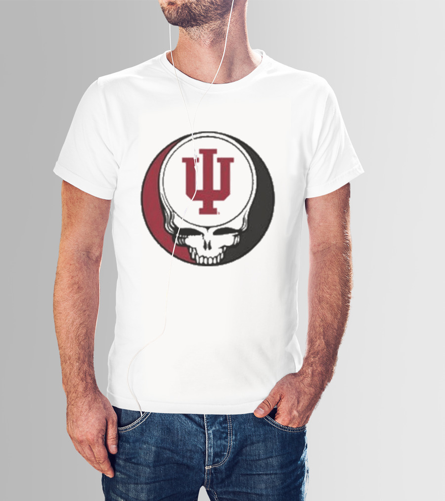 Indiana University Grateful Dead Steal Your Face T-Shirt