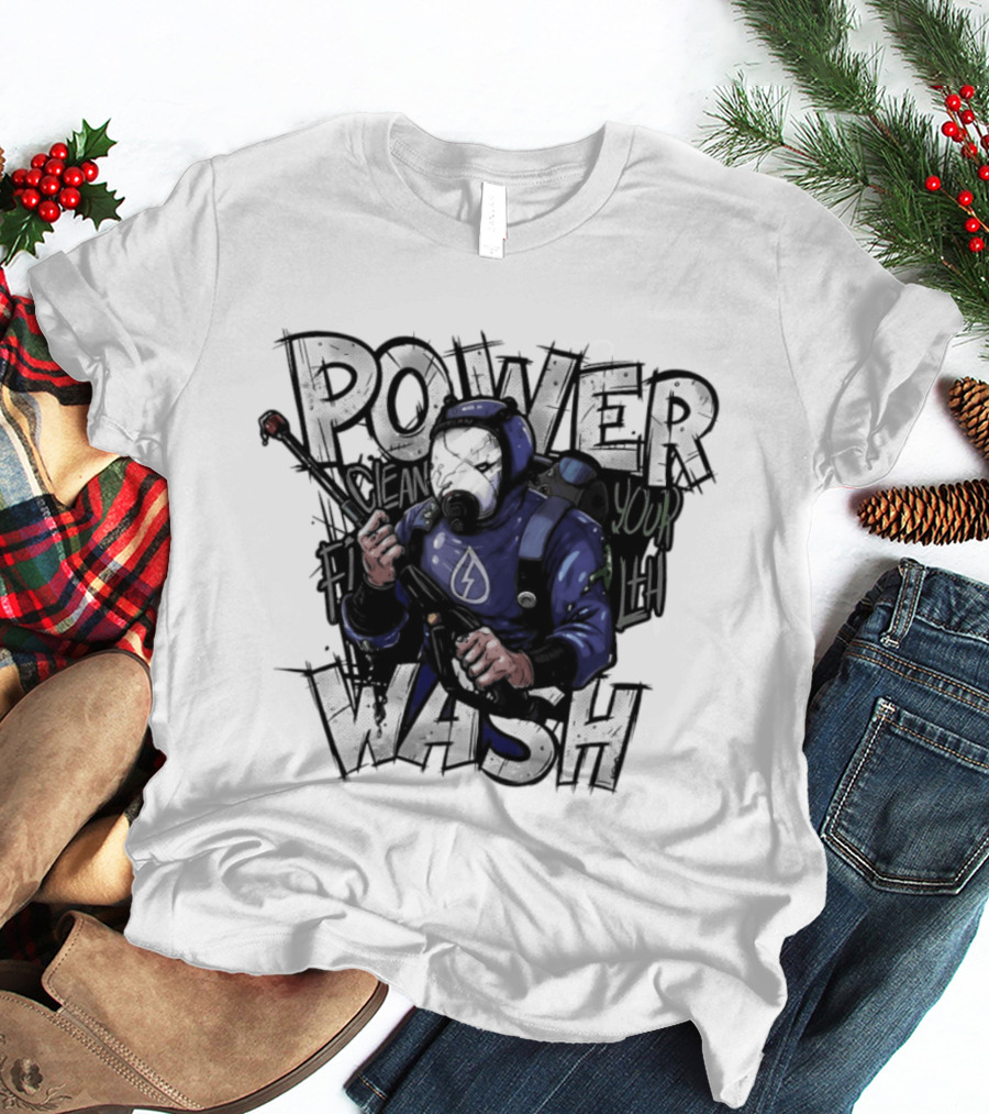 PowerWash Simulator Clean Your Fith T-Shirt