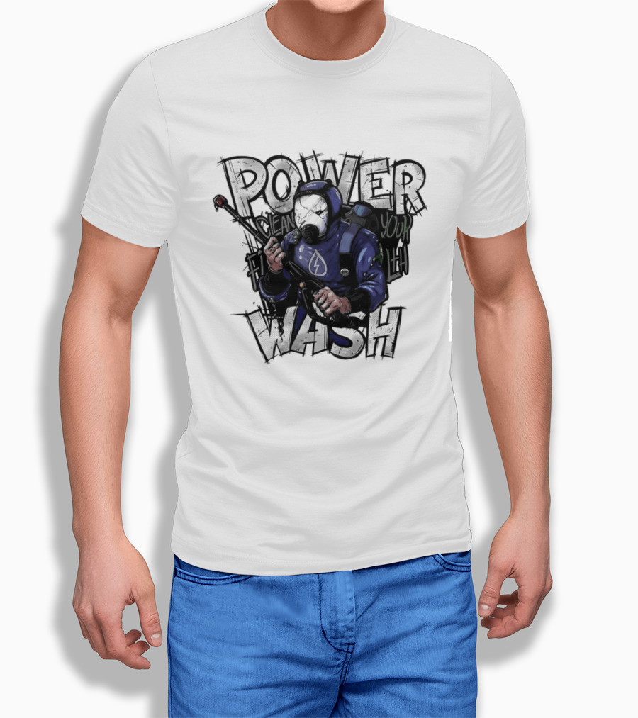 PowerWash Simulator Clean Your Fith T-Shirt