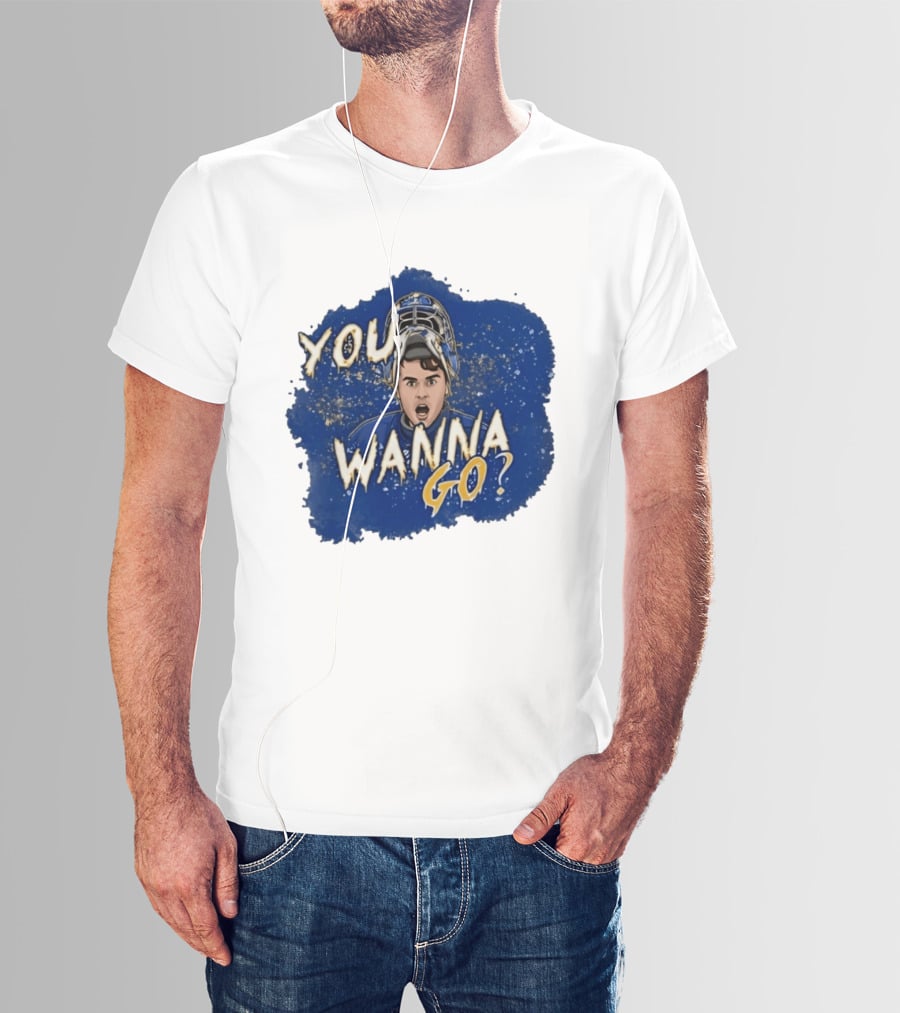Zach Benson You Wanna Go Buffalo Sabres Hockey T-Shirt