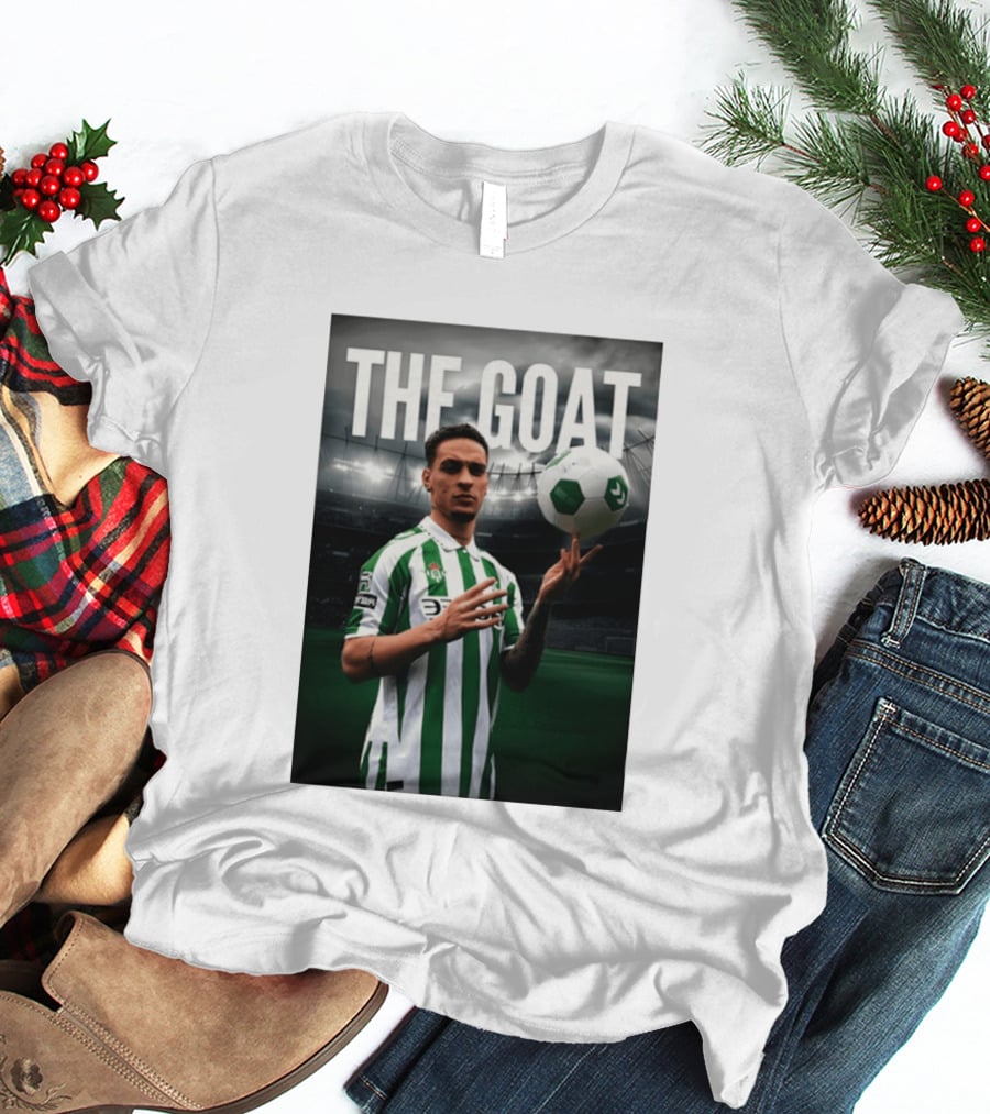 Antony Real Betis FC The Goat Soccer 2026 T-Shirt