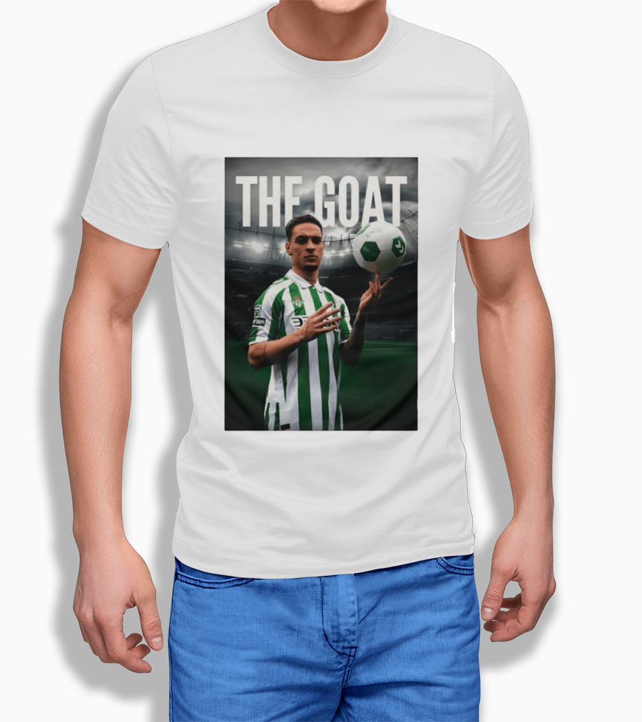 Antony Real Betis FC The Goat Soccer 2026 T-Shirt