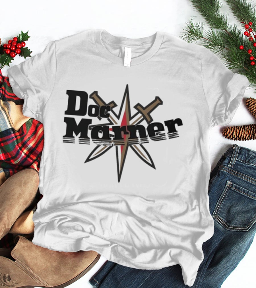 Doc Marner Vegas Golden Knights Hockey Sword T-Shirt