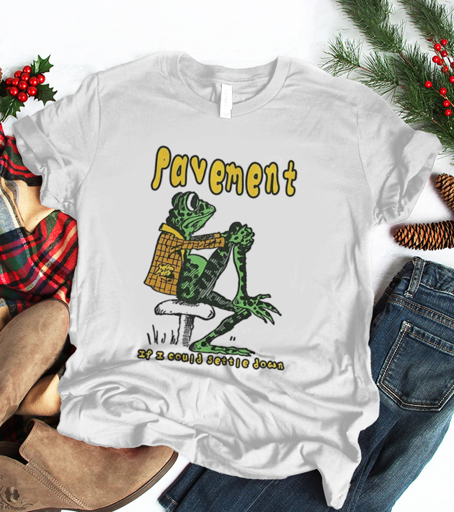 Pavement If I Could Settle Down Frog T-Shirt