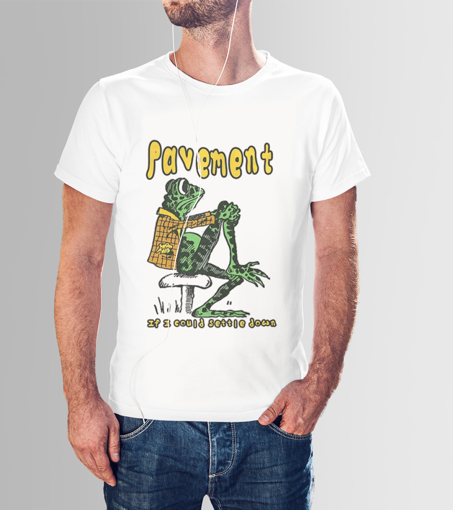 Pavement If I Could Settle Down Frog T-Shirt