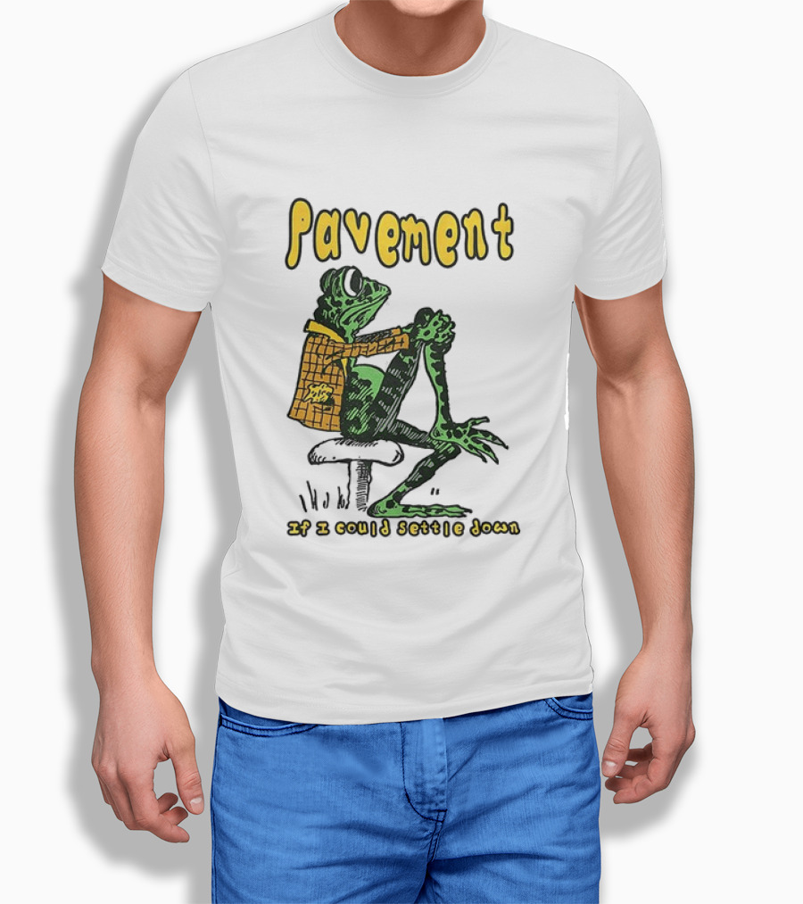 Pavement If I Could Settle Down Frog T-Shirt