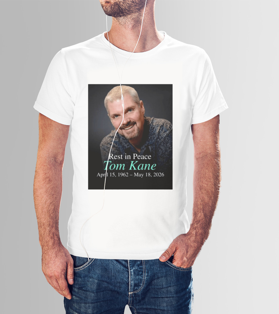 Rest In Peace Tom Kane April 15 1962 May 18 2026 American Voice Actor T-Shirt
