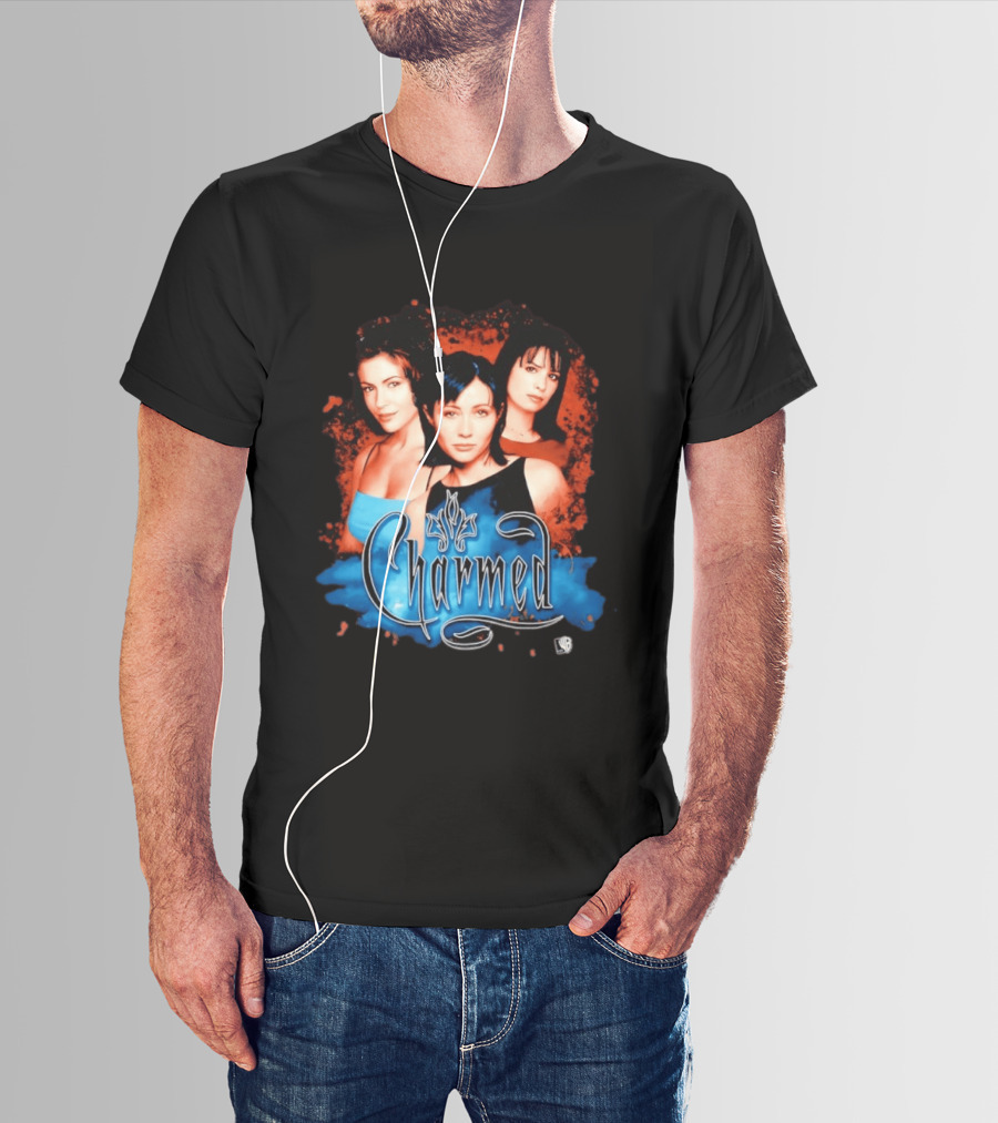 Charmed 1998 Prue Piper Phoebe Iconic Magic Sisters T-Shirt