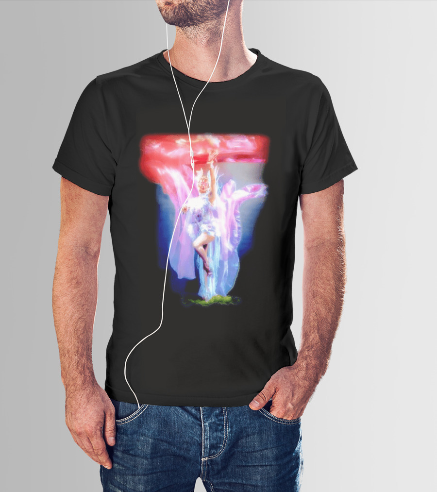 Diwata Ng Karagatan Let Them Eat Cape Enchanted Ocean Goddess Floating Fantasy T-Shirt