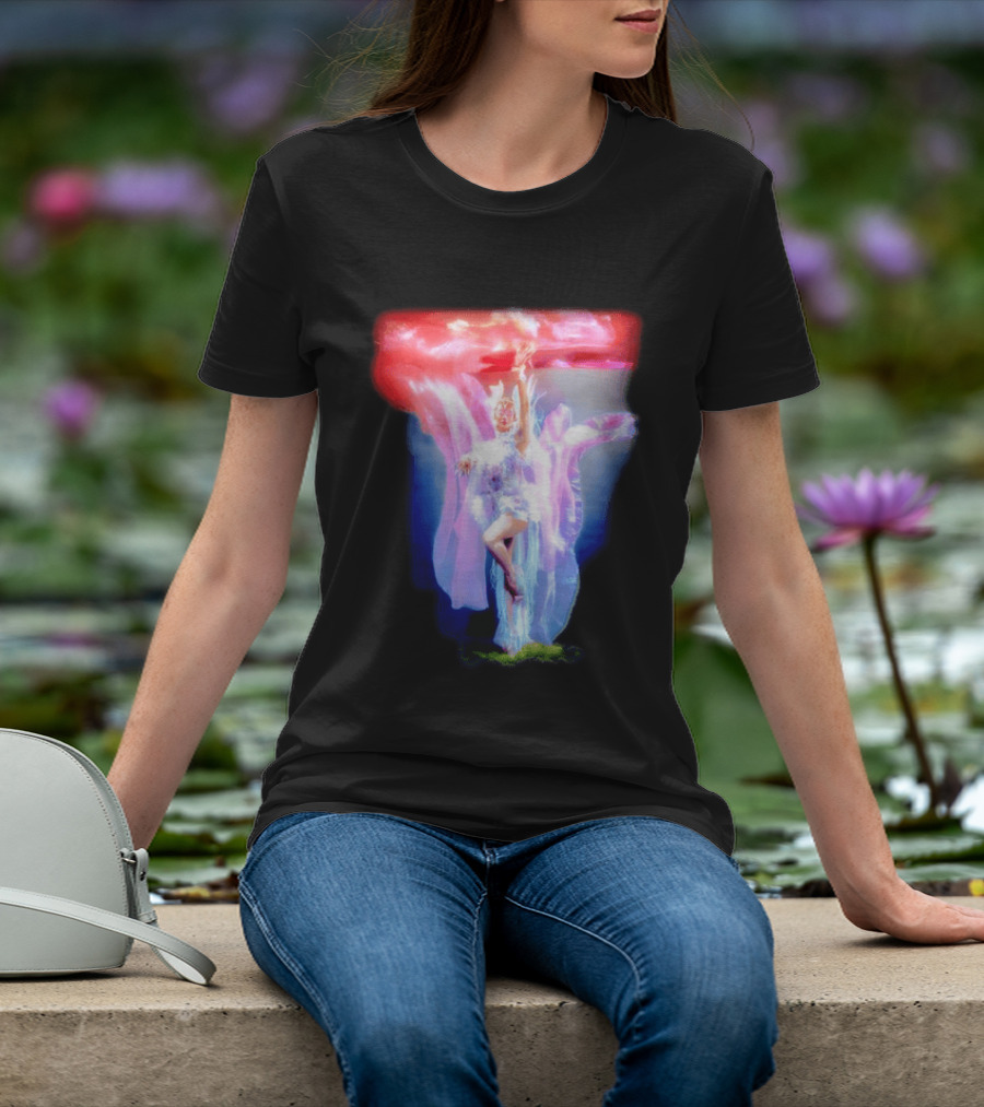 Diwata Ng Karagatan Let Them Eat Cape Enchanted Ocean Goddess Floating Fantasy T-Shirt