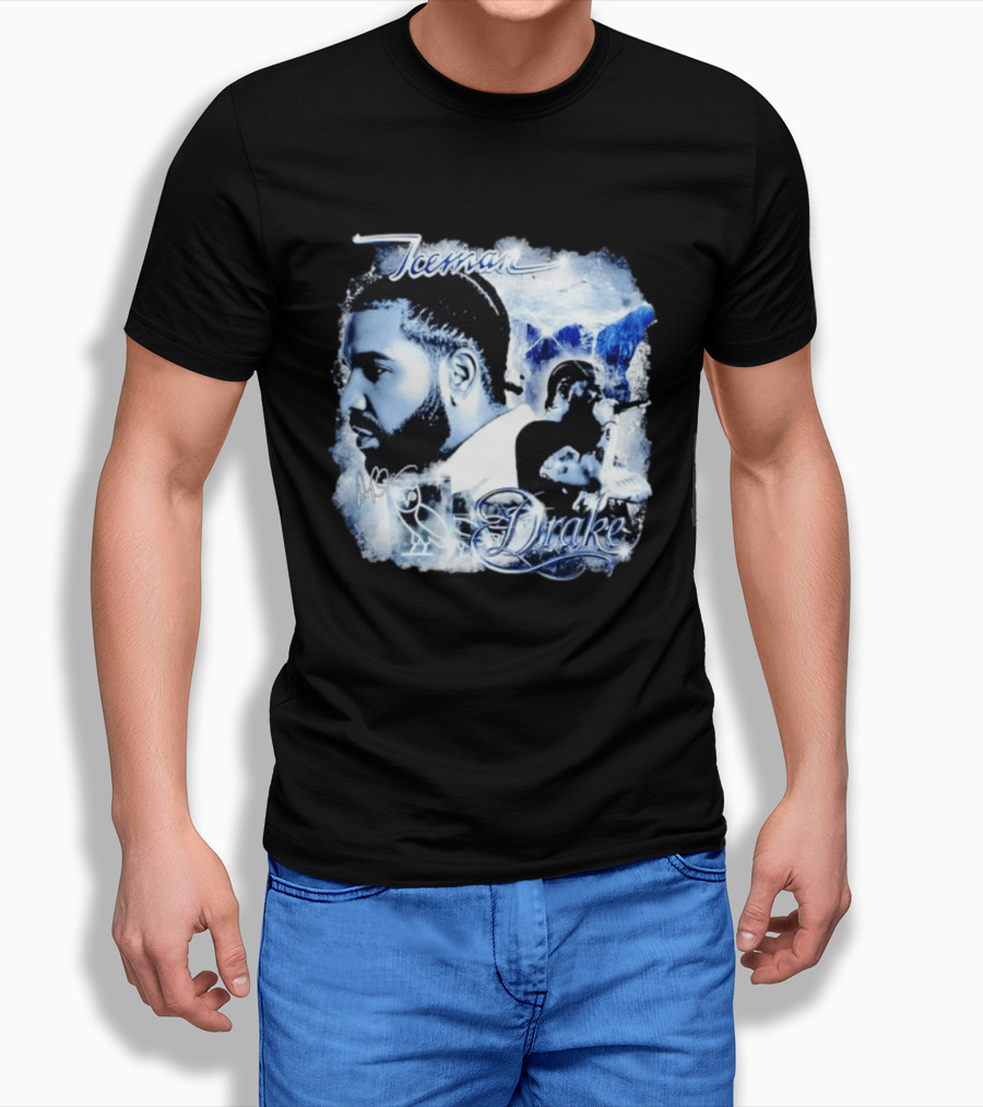 Drake Iceman 2026 Big Face Bootleg T-Shirt