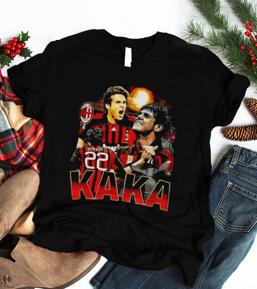 Kaká 22 AC Milan Soccer Icon Celebration 1899 T-Shirt