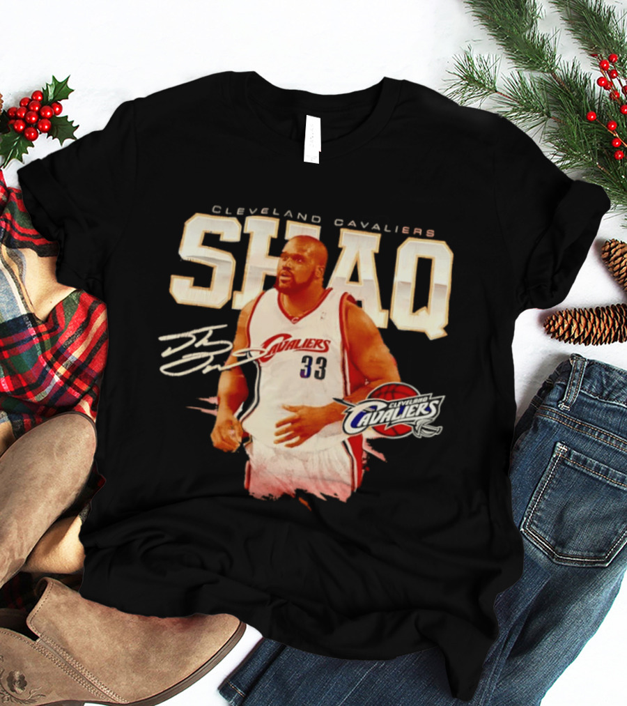 Cleveland Cavaliers Shaq 33 Shaquille O'Neal Basketball Cavaliers T-Shirt